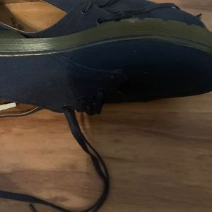 Blue denim Dr Martin, worn once